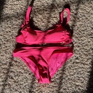 Target Women's Pink Bikini Set
